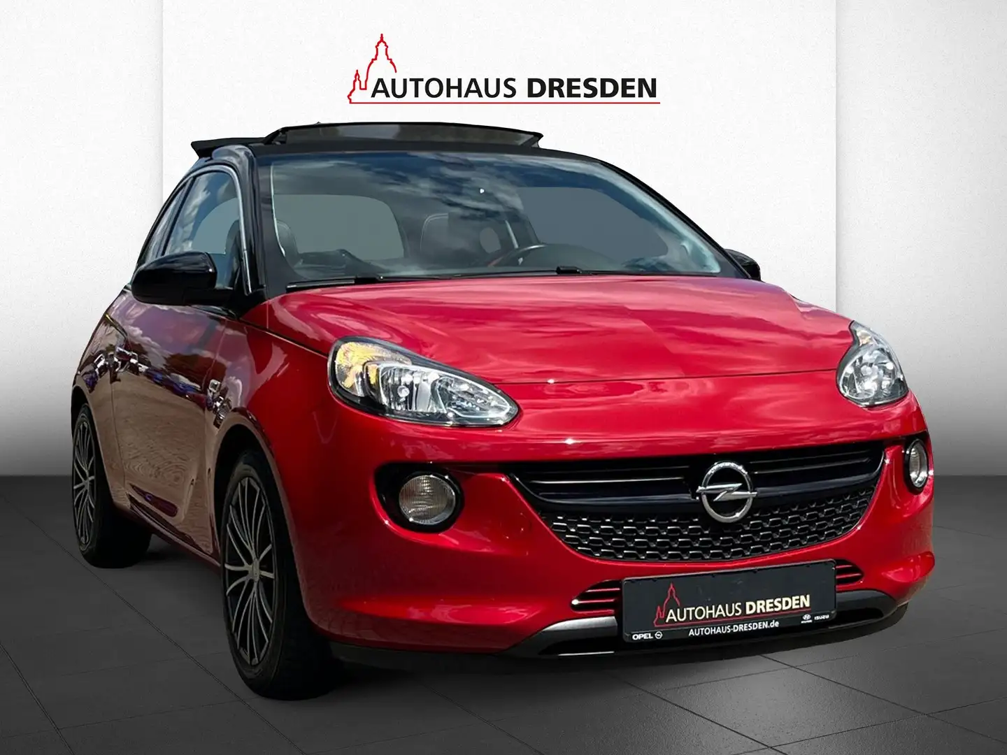 Opel Adam 1.0 Turbo ecoFlex LEDER, SCHIEBEDACH Rot - 2