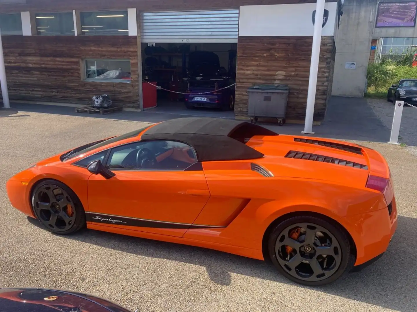 Lamborghini Gallardo Spyder E-Gear 5.0L 520cv look superleggera Negro - 2