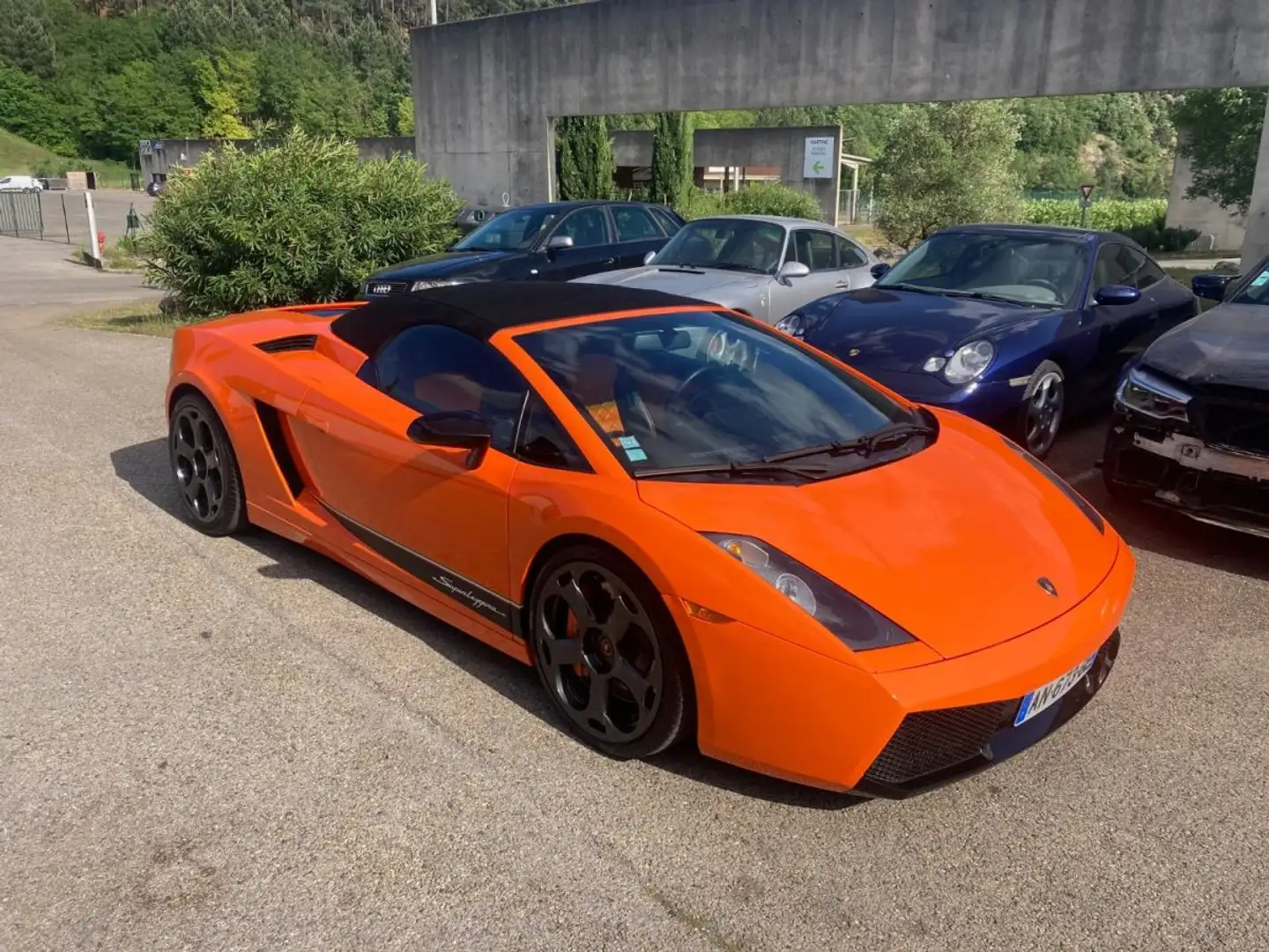 Lamborghini Gallardo Spyder E-Gear 5.0L 520cv look superleggera Negro - 1