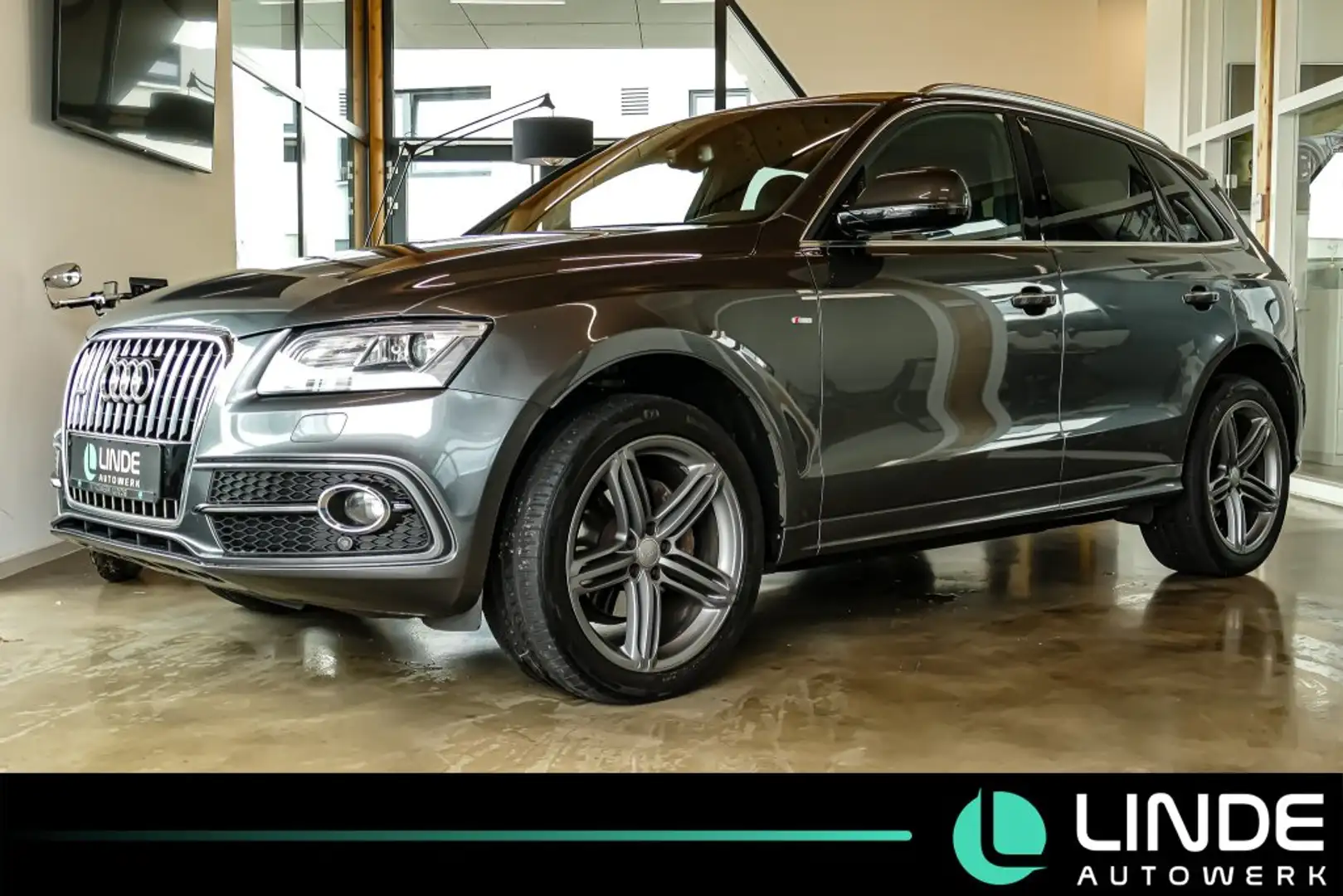 Audi Q5 2.0 TDI quattro |STANDH.|AHK|ACC|B&O|PANO|20 Gris - 1