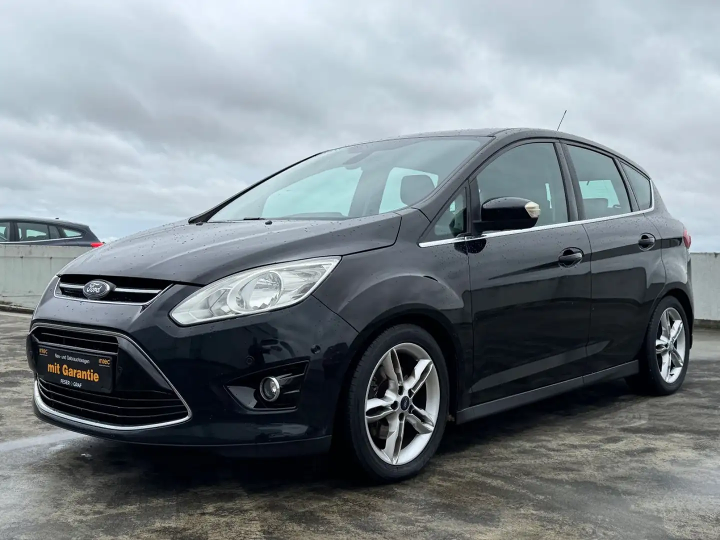 Ford C-Max 1.6i 110 KW Titanium Navi PDC AHK Schwarz - 1