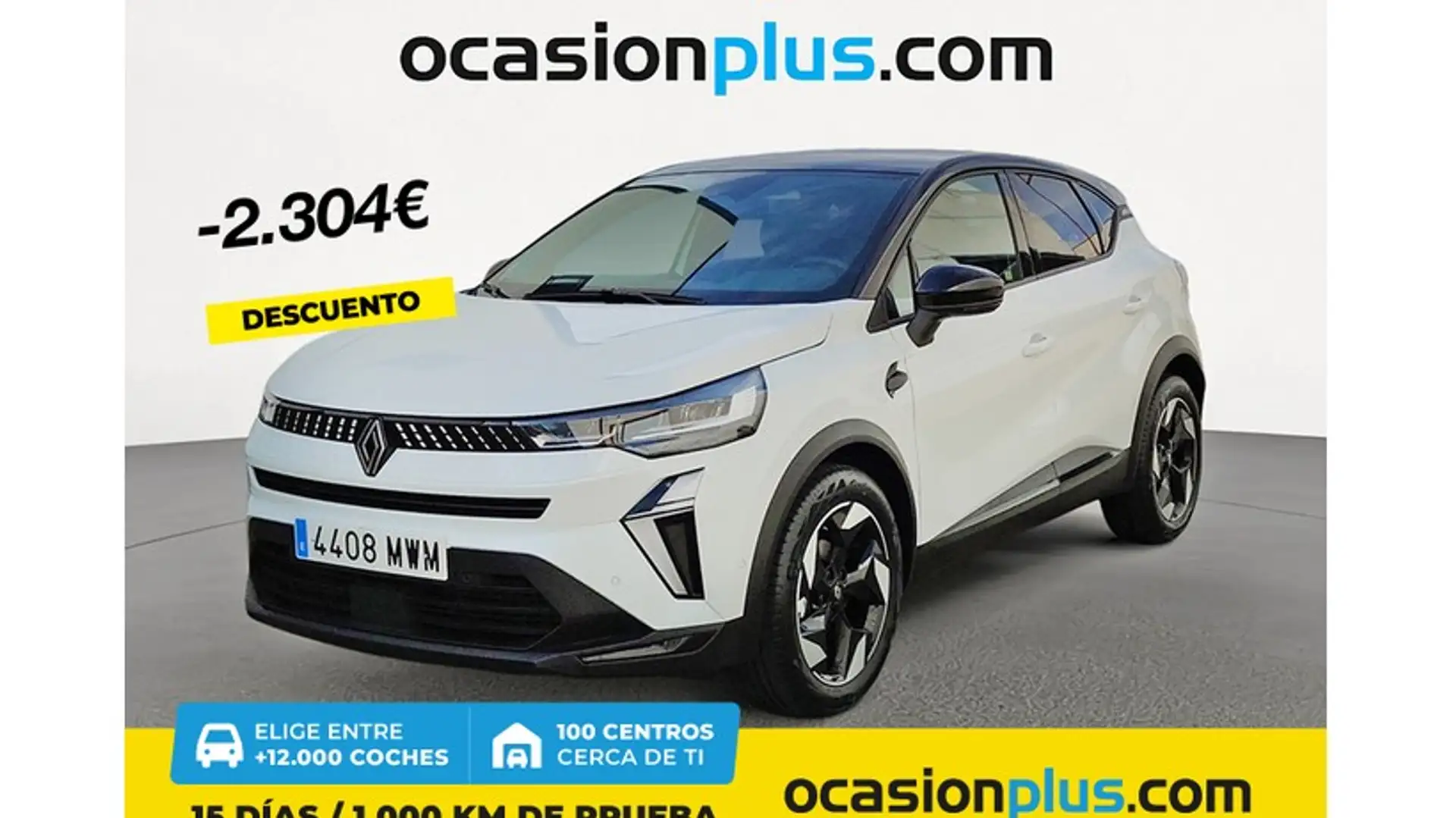 Renault Captur TCe GPF Micro Híbrido Techno 103kW Blanco - 1