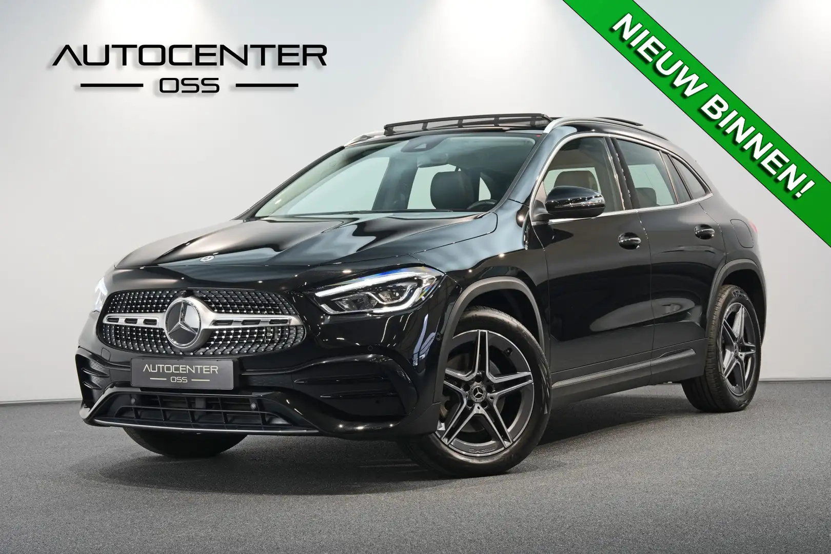 Mercedes-Benz GLA 250 e AMG ✅ PANO ✅ WEGK.TREKHAAK ✅ CAMERA ✅ NAVI MBUX Zwart - 1