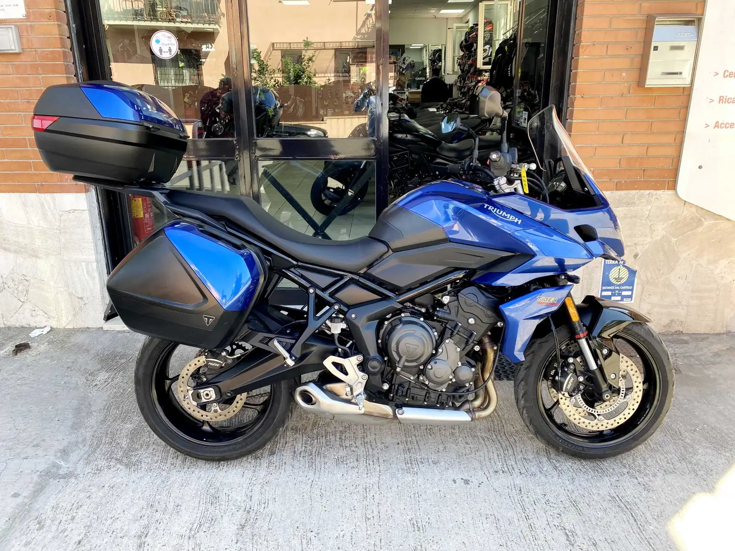 Triumph Tiger Sport 660 - PERMUTE - FINANZIAMENTI Modrá - 1