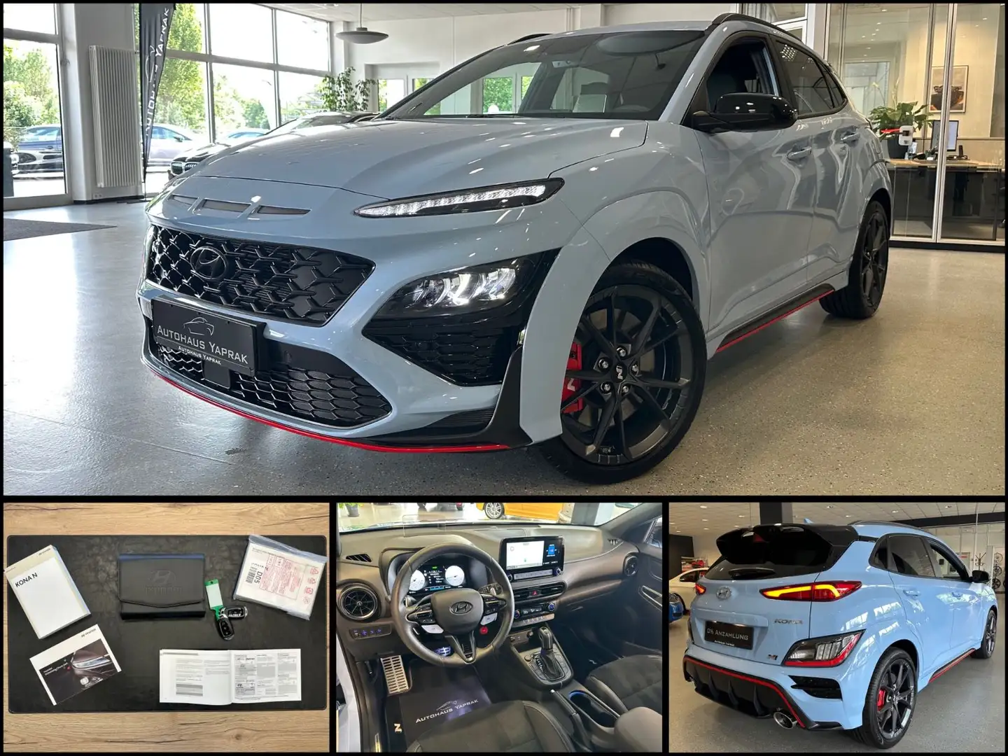 Hyundai KONA N Performance 2WD|8-DCT|Assistenz-Paket Blau - 1