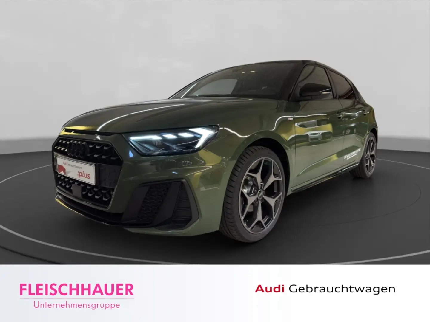 Audi A1 Sportback S line 25 TFSI LED SHZ CARPLAY Grün - 1