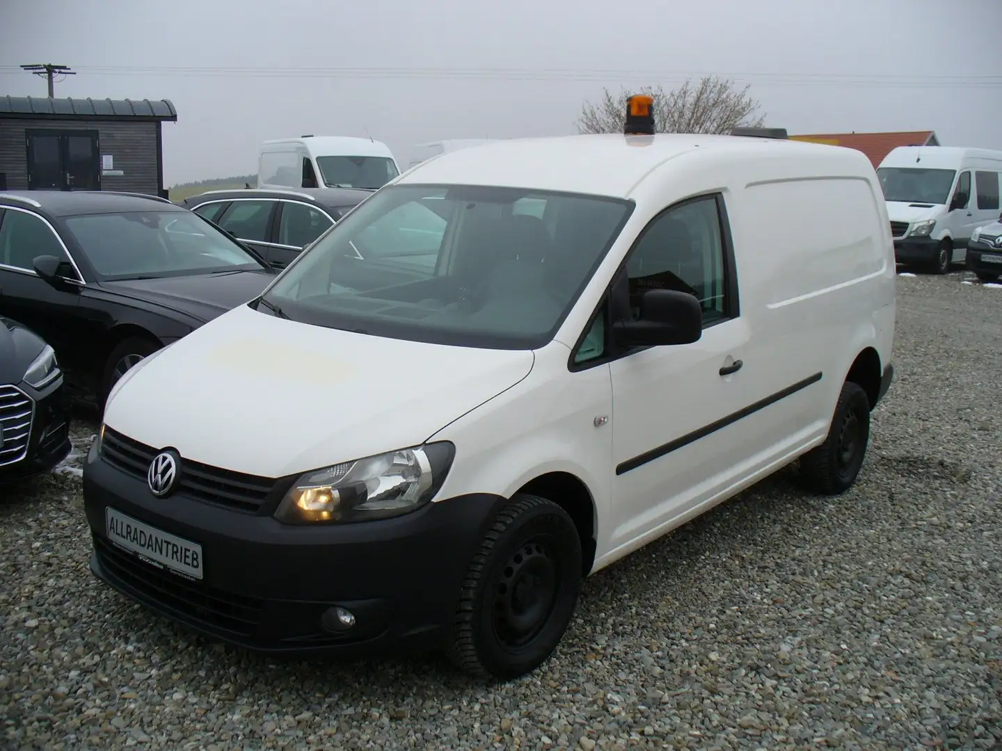 Volkswagen Caddy 2.0 TDI 4MOTION Maxi,"1.Hand,AHK,Standh. Werkstatt Weiß - 1
