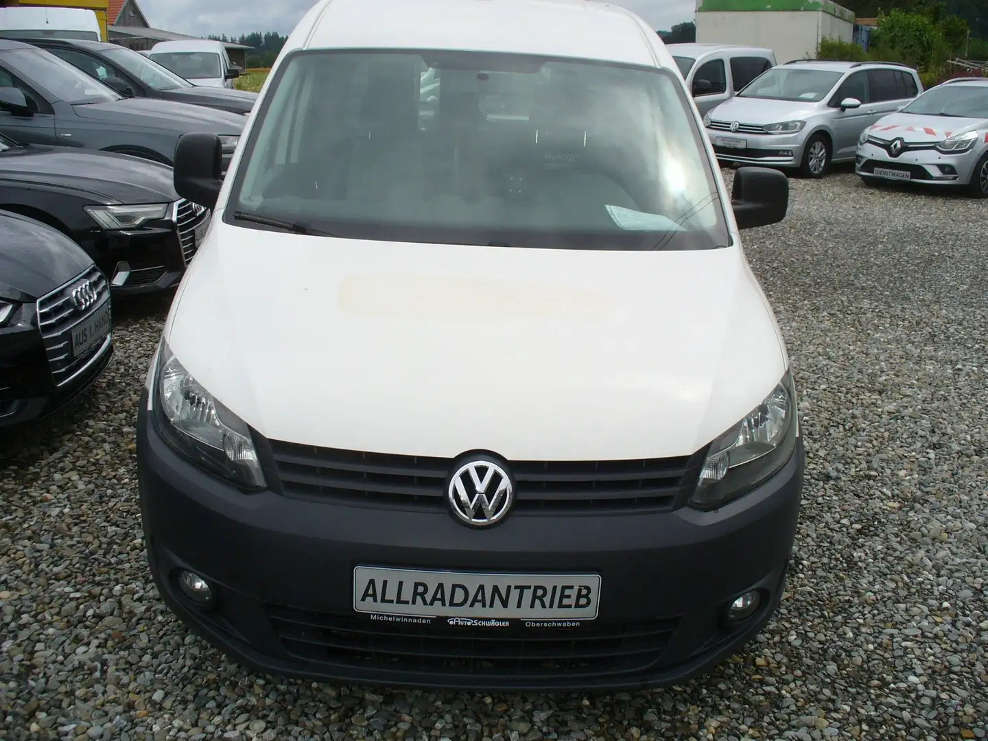 Volkswagen Caddy 2.0 TDI 4MOTION Maxi,"1.Hand,AHK,Standh. Werkstatt Blanc - 2