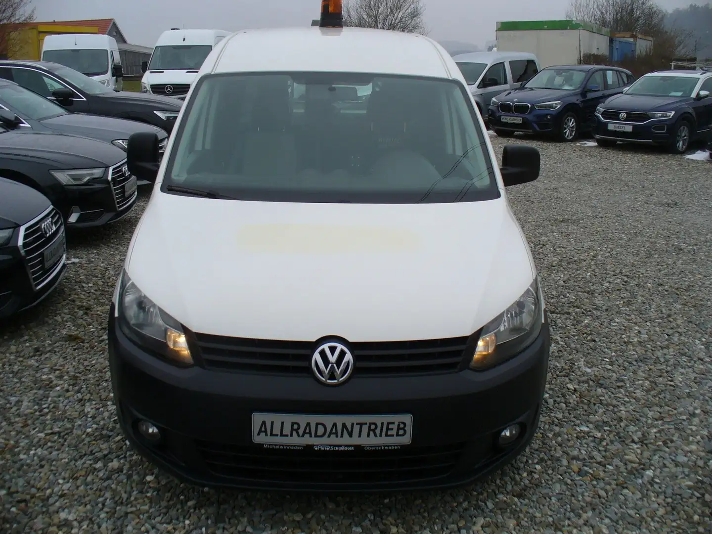 Volkswagen Caddy 2.0 TDI 4MOTION Maxi,"1.Hand,AHK,Standh. Werkstatt Weiß - 2