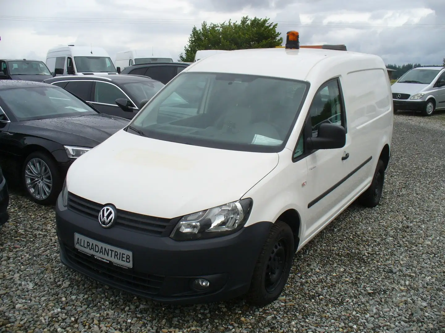 Volkswagen Caddy 2.0 TDI 4MOTION Maxi,"1.Hand,AHK,Standh. Werkstatt Blanc - 1