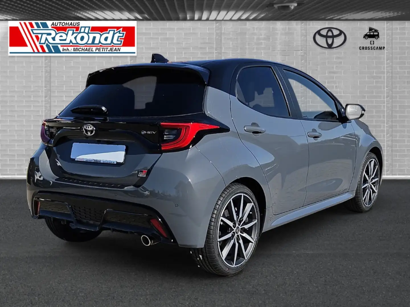 Toyota Yaris Hybrid GR Sport 1.5 Dual-VVT-iE EU6e, SHZ Kamera Grau - 2