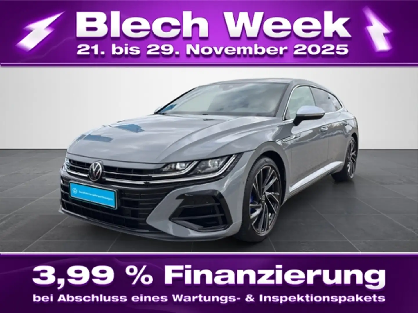 Volkswagen Arteon Shooting Brake R 4M Matrix/AHK/Pano/360° Grau - 1