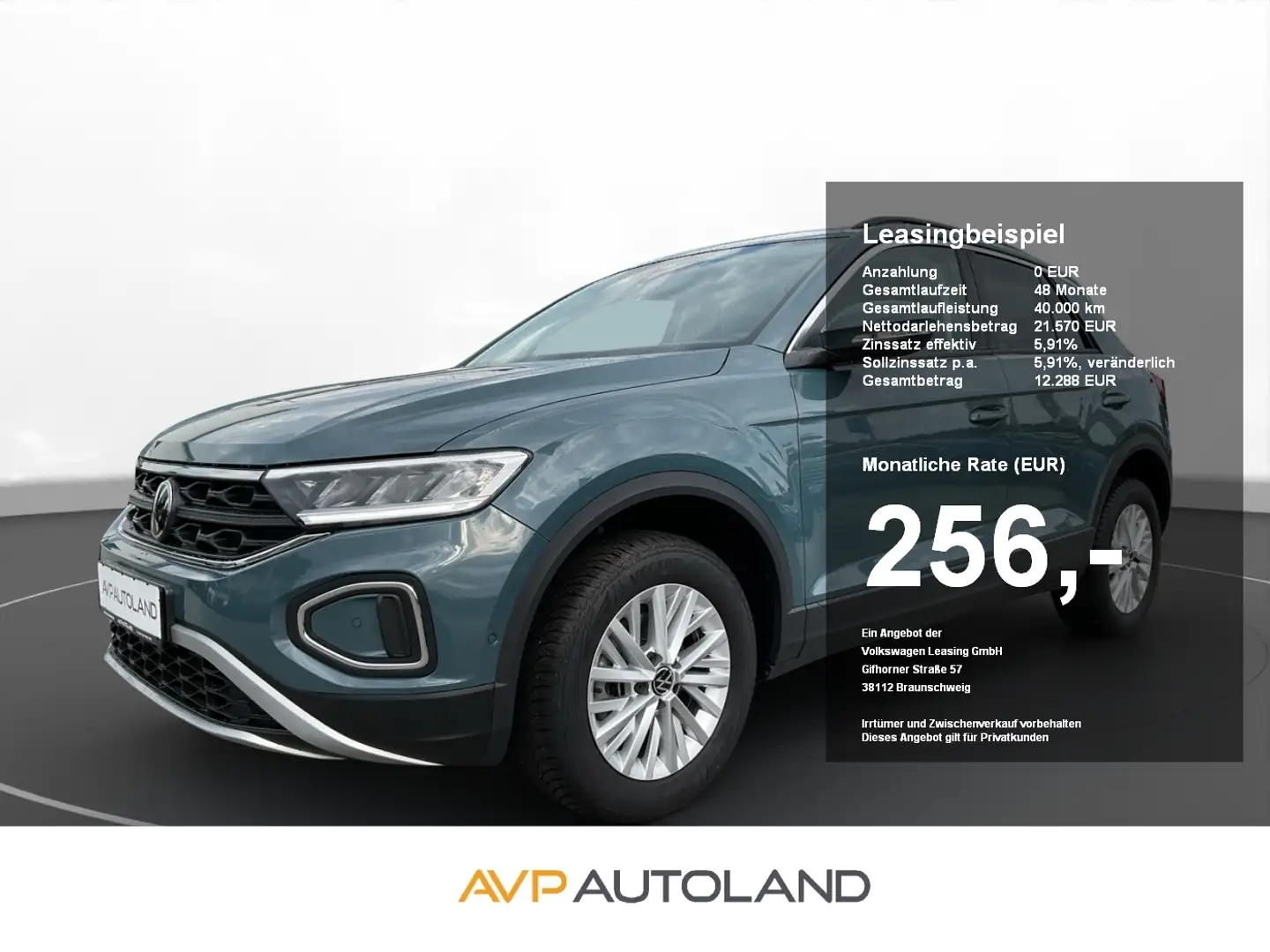 Volkswagen T-Roc 1.0 TSI Life | AHK | LED | SITZHEIZUNG | Azul - 1