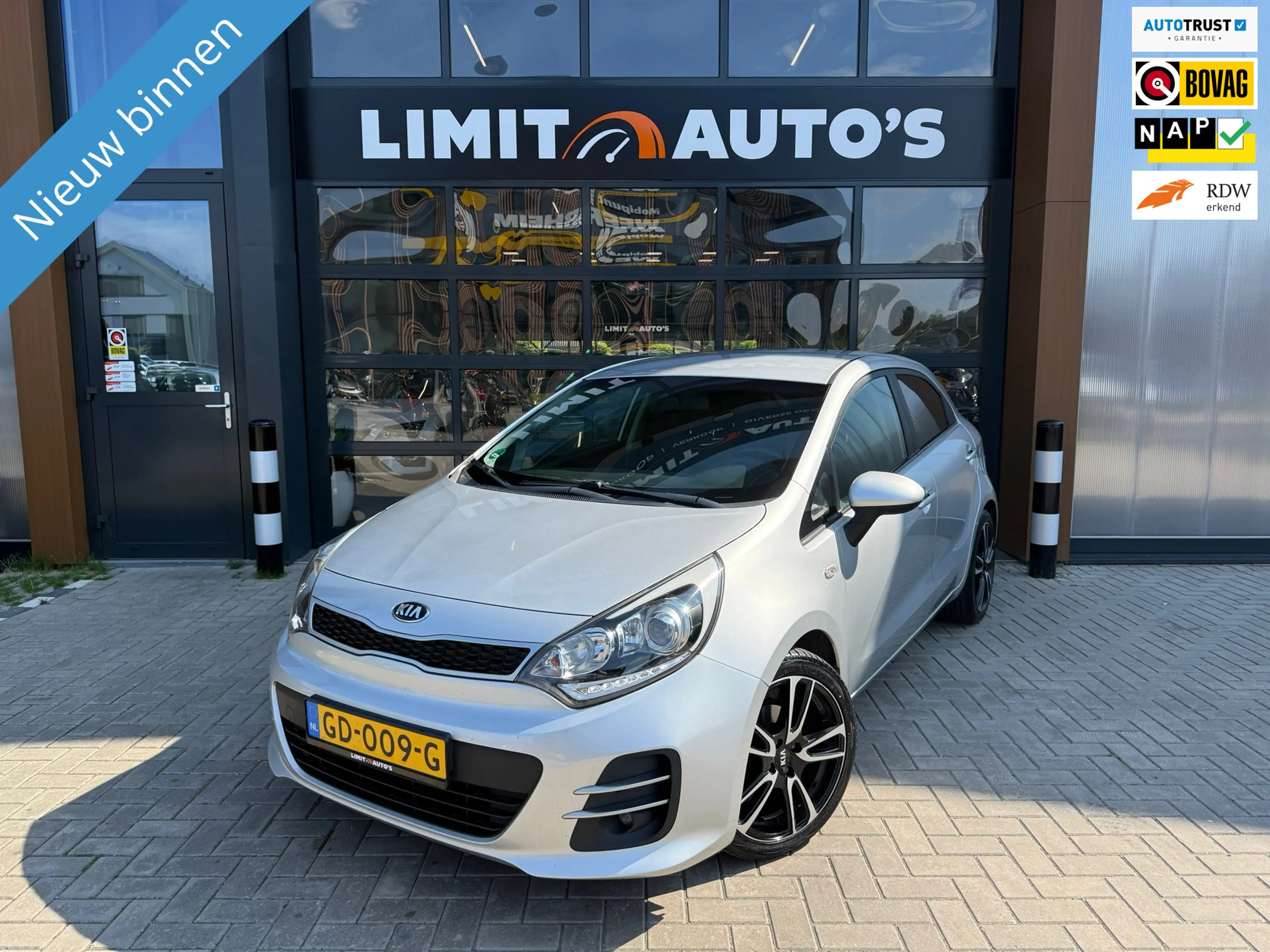 Kia Rio 1.2 CVVT DynamicLine/Airco/Cruise/Navi/Camera/Lmv/