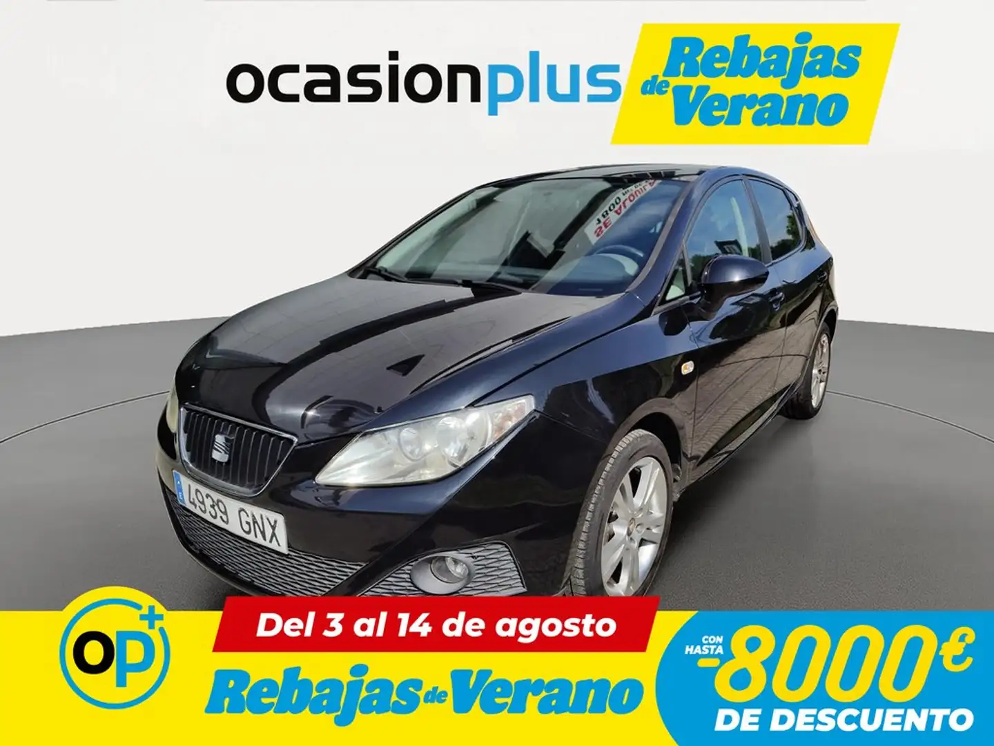 SEAT Ibiza 1.4 Sport Negro - 1