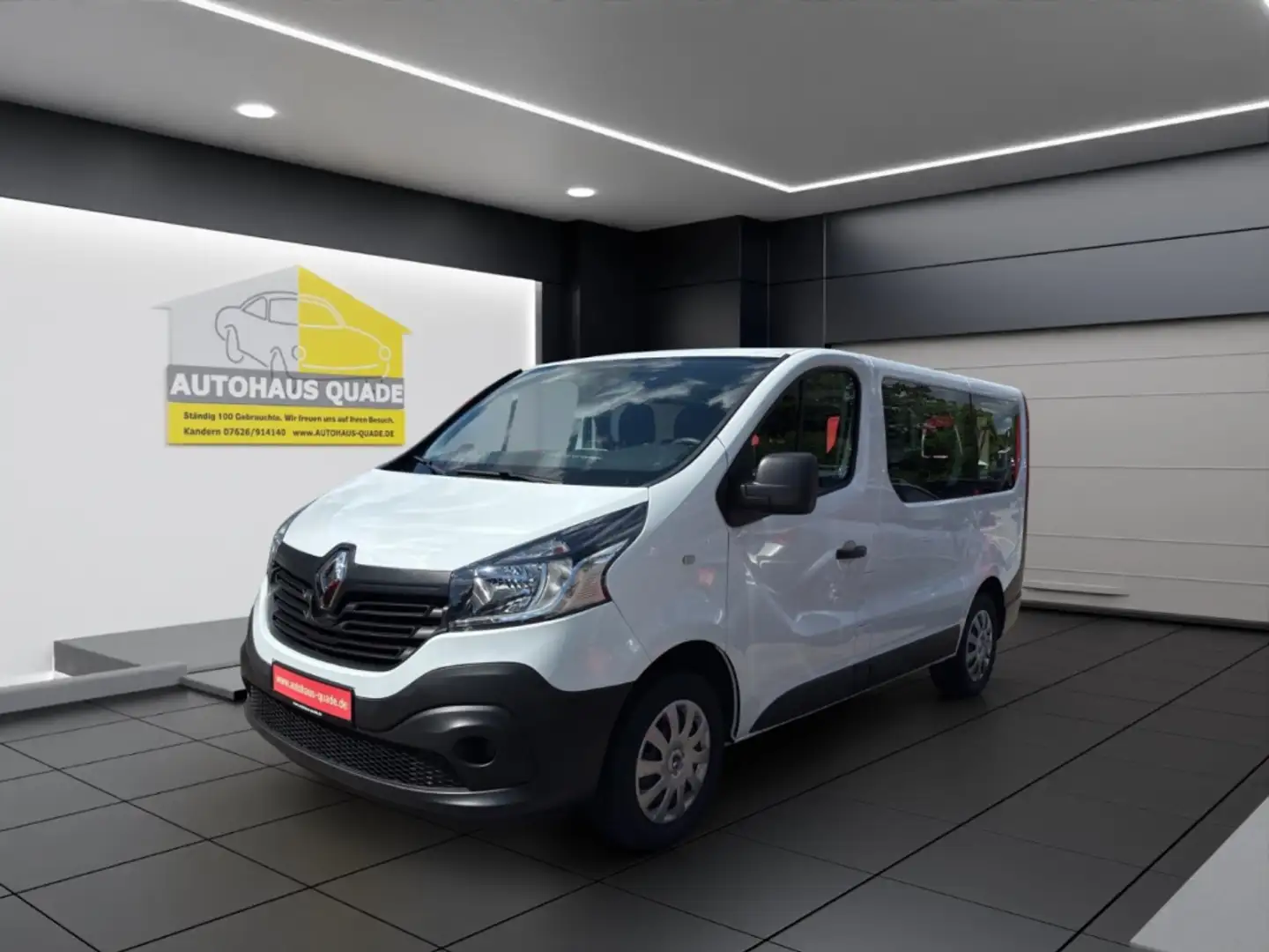 Renault Trafic Combi L1H1 1.6 dCi 120 Navi Temp Tel.-Vorb. GA Spe Weiß - 1