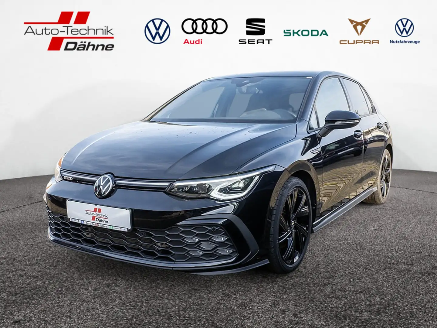 Volkswagen Golf VIII GTD 2.0 TDI H/K NAVI ACC MATRIX-LED Schwarz - 1