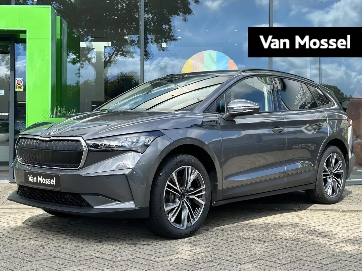 Skoda Enyaq 60 Business Edition 58 kWh 180 PK | Automaat | Mat Gris - 1