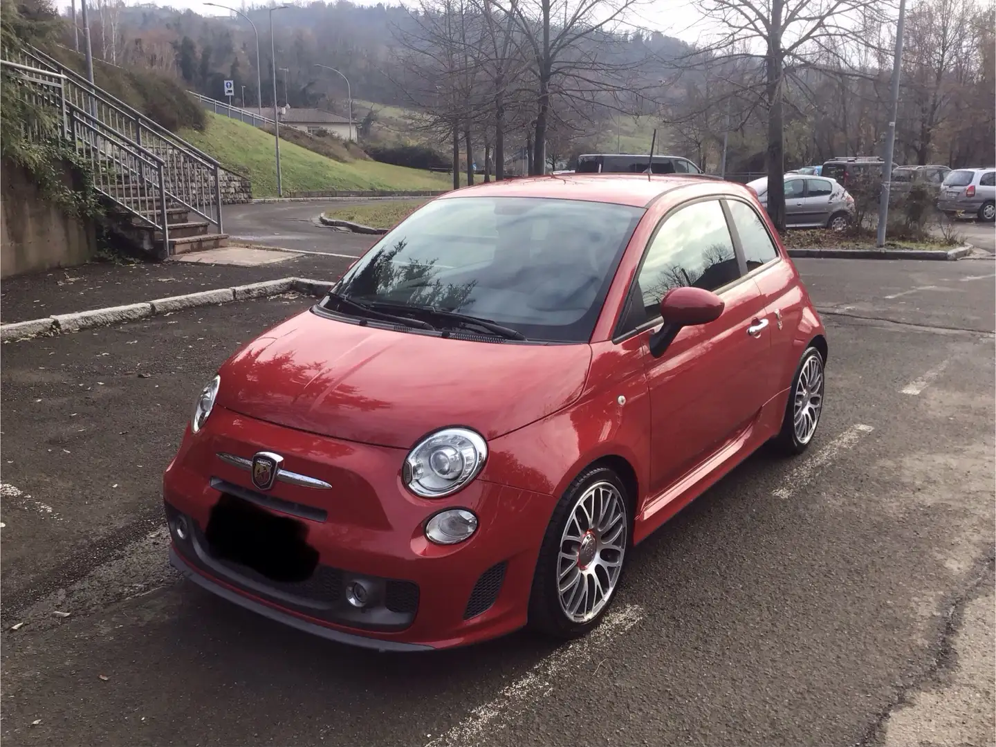 Abarth 595 Turismo 1.4   T-JET  160 CV SCARICO RECORD MONZA Roşu - 2