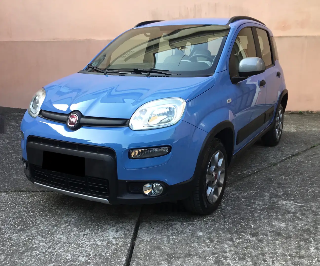 Fiat Panda 0.9 t.air turbo 4x4 85cv E6 Bleu - 2