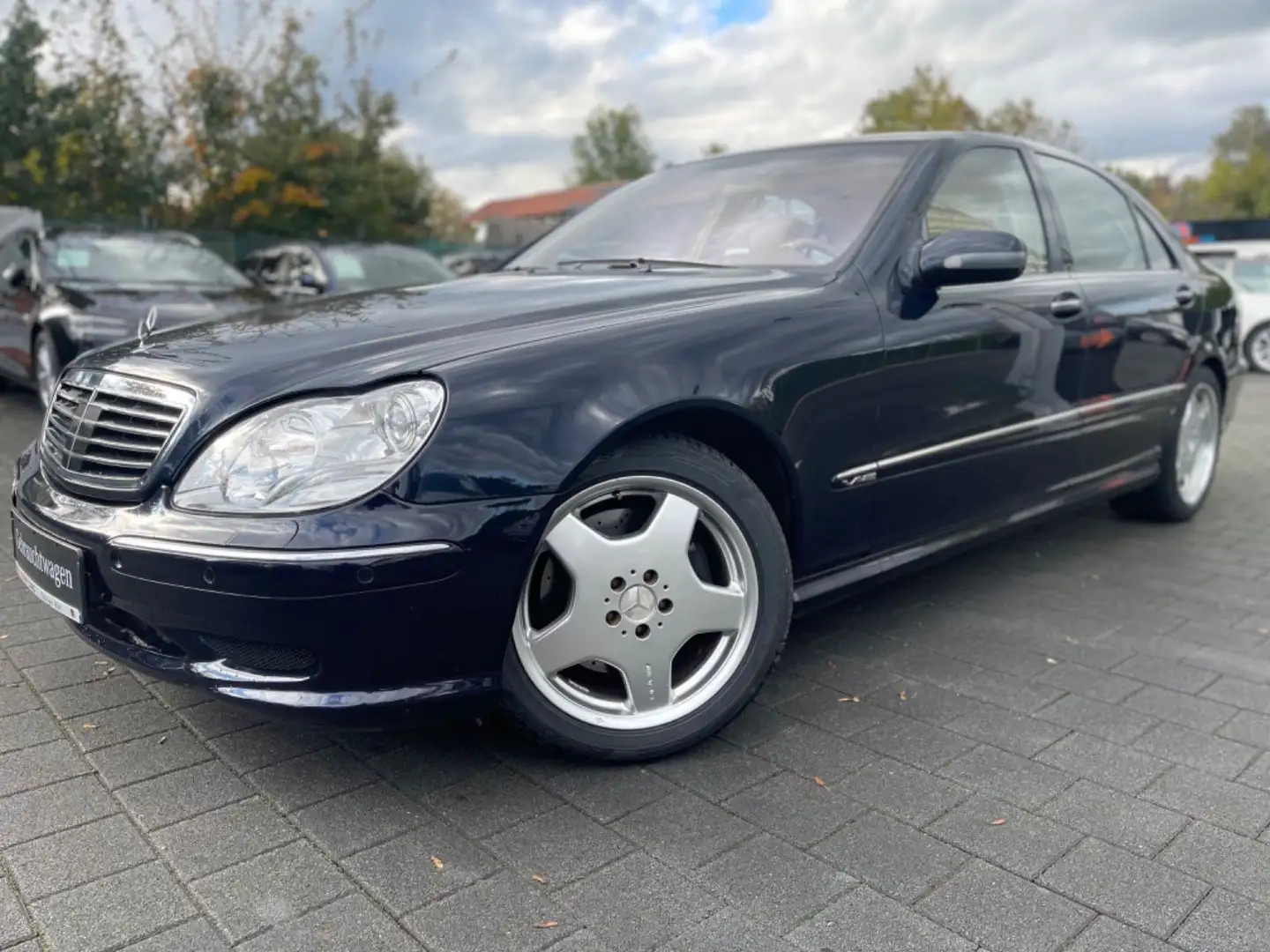 Mercedes-Benz S 600 S600L W220 *V12*SHZ+SK*KEYCARD*SCHIEBEDACH*NAVI* Blau - 1