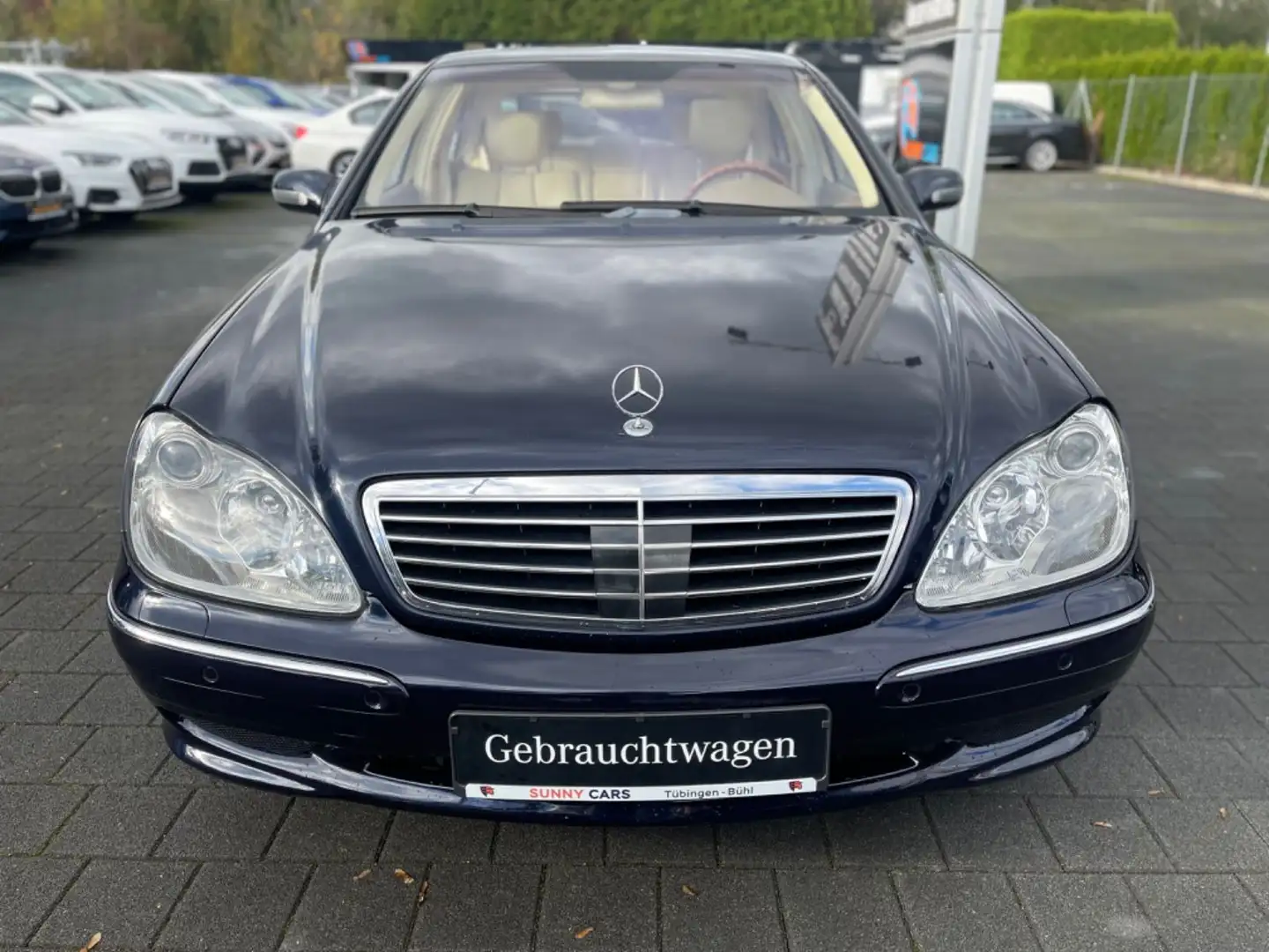 Mercedes-Benz S 600 S600L W220 *V12*SHZ+SK*KEYCARD*SCHIEBEDACH*NAVI* Blau - 2