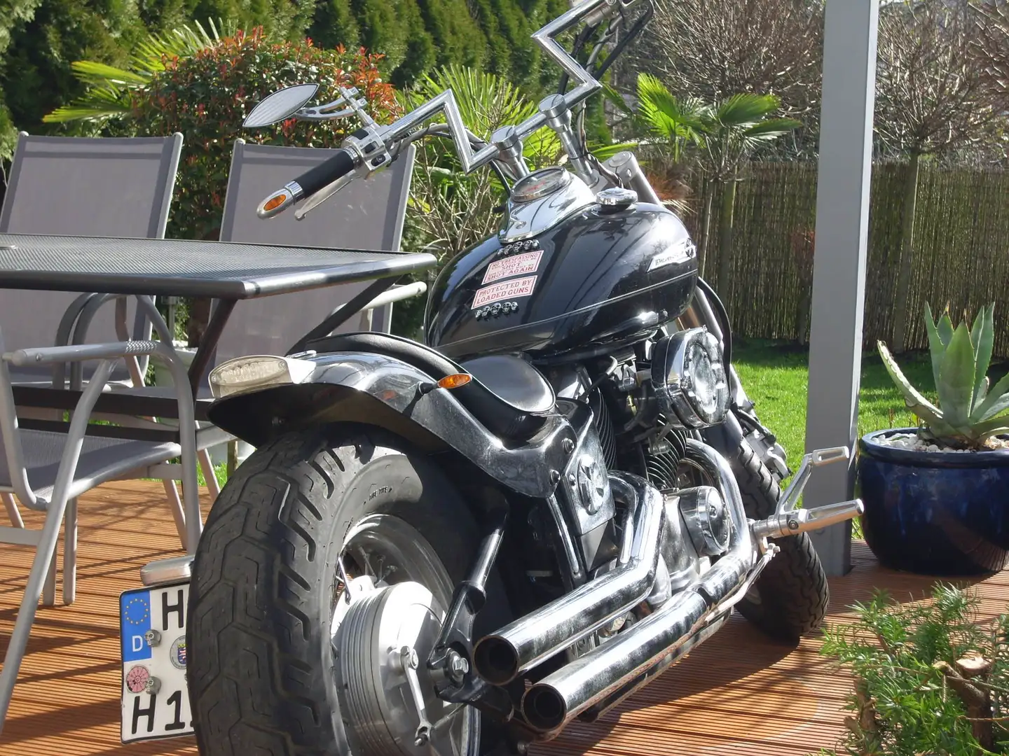 Yamaha XVS 650 ### THUNDERBIKE - Drag Star - Umbau ### Zwart - 2