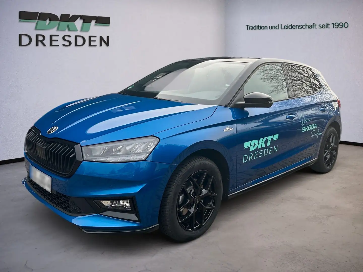 Skoda Fabia Monte Carlo Blau - 1