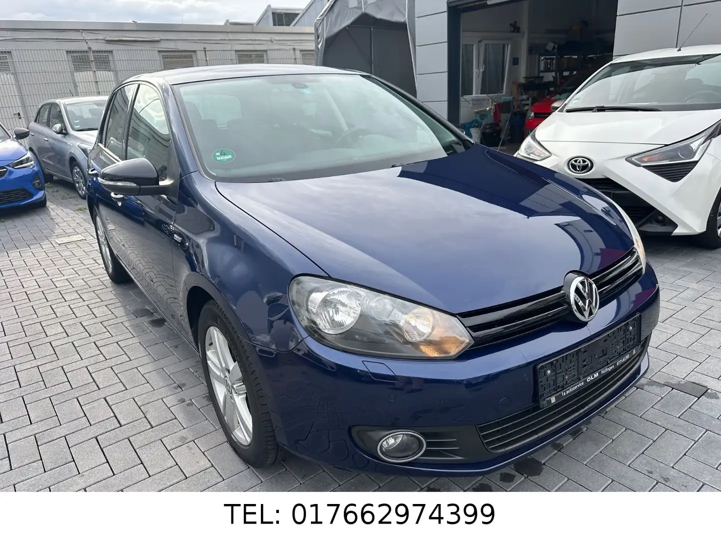 Volkswagen Golf VI Match/Automatik/TÜV Neue/Top Blau - 2