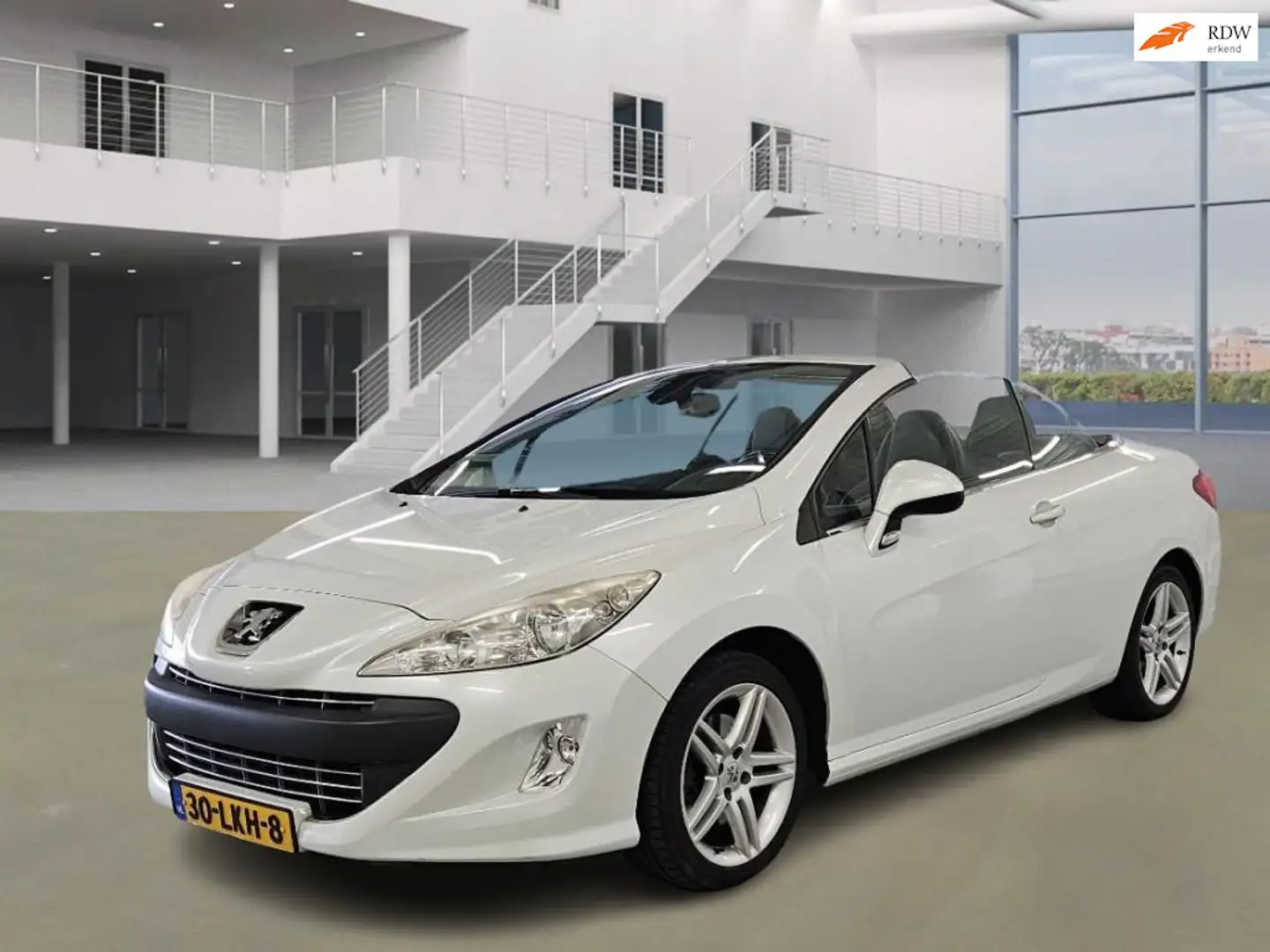 Peugeot 308 CC 1.6 THP Noir & Blanc FULL OPTIONS 2 X SLEUTELS Wit - 1