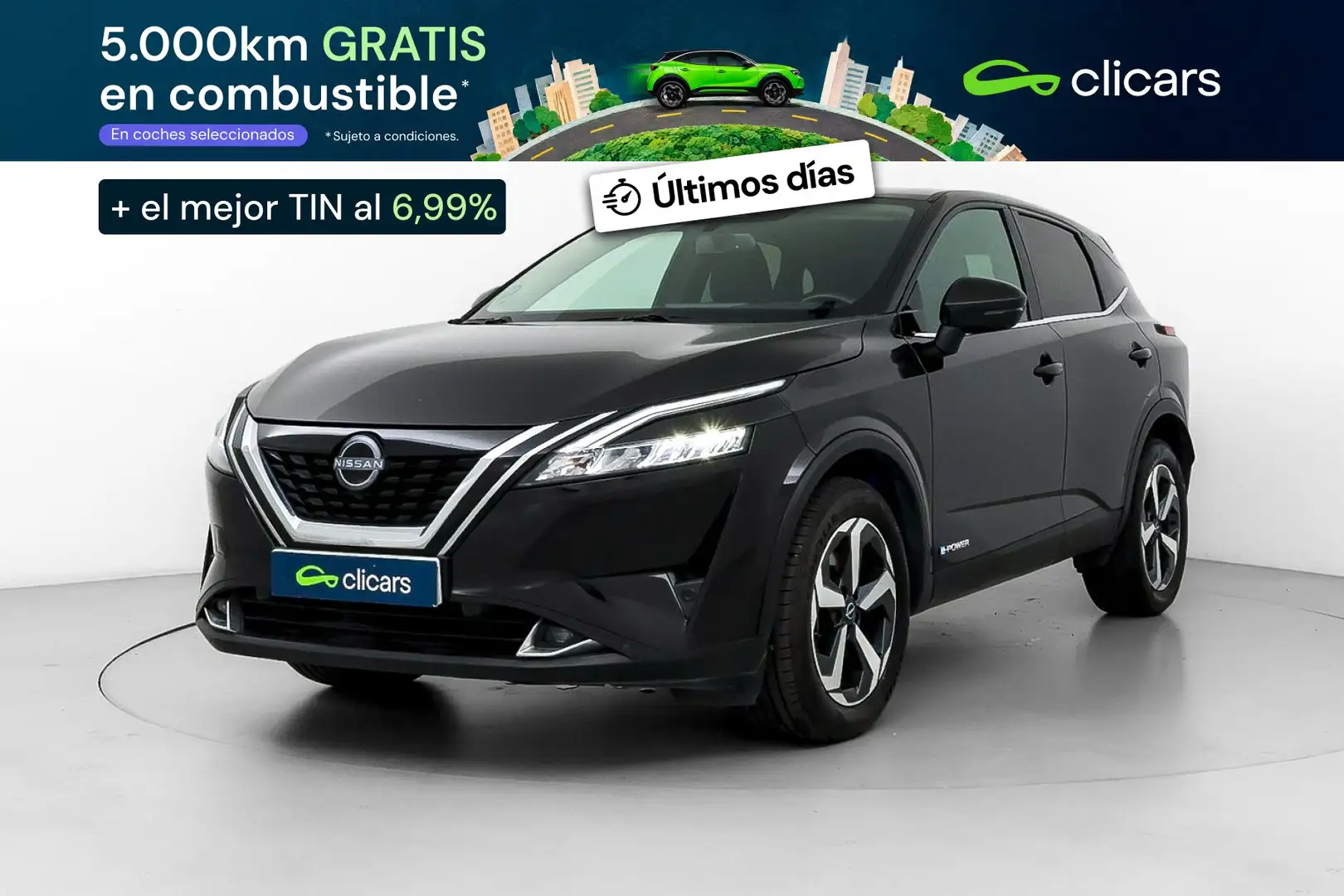 Nissan Qashqai E-POWER N-Connecta 4x2 140kW Negro - 1
