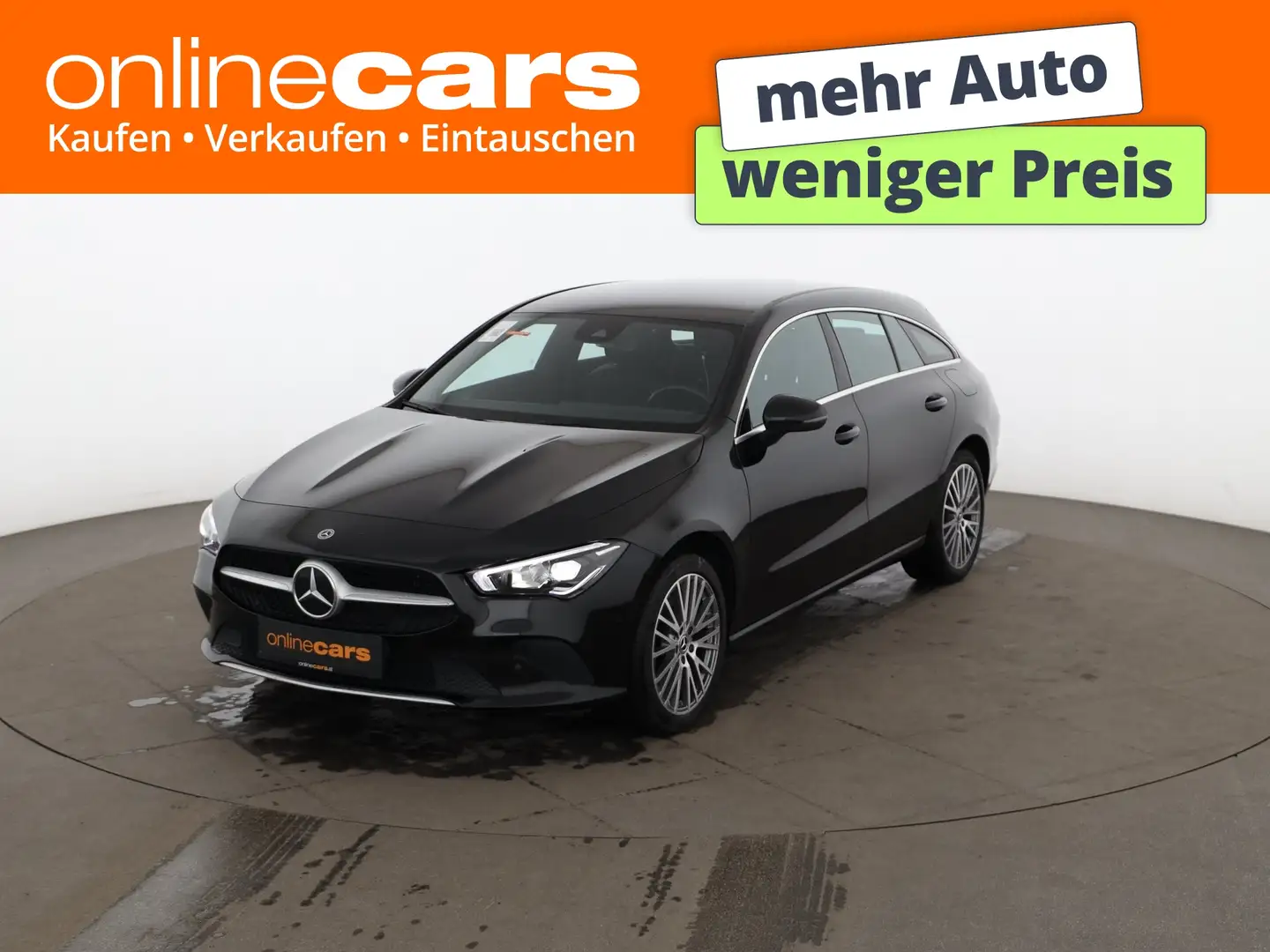 Mercedes-Benz CLA 250 e SB Progressive Aut LED LEDER NAVI TEMP Schwarz - 1