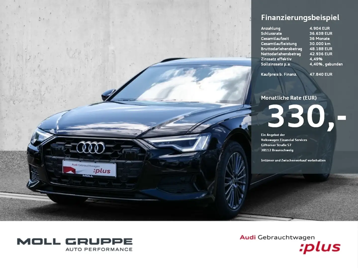 Audi A6 Avant 50 TDI quattro tiptronic advanced NAVI Nero - 1