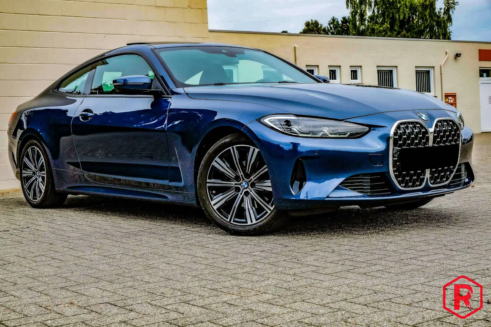 BMW 420 i Coupé Automaat Garantie Bleu - 1