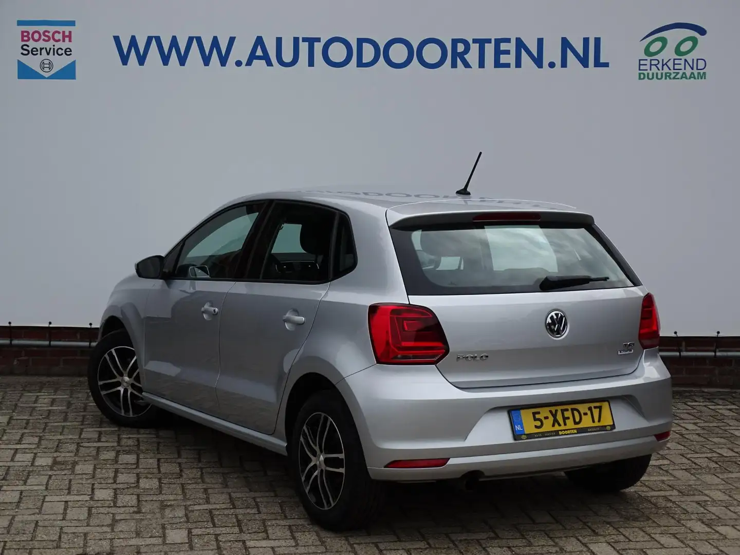 Volkswagen Polo 1.2 TSI Comfortline|Leder Stuur|Cruise|Keurige Aut Grijs - 2