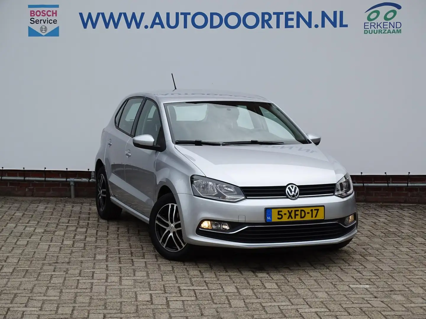 Volkswagen Polo 1.2 TSI Comfortline|Leder Stuur|Cruise|Keurige Aut Grijs - 1