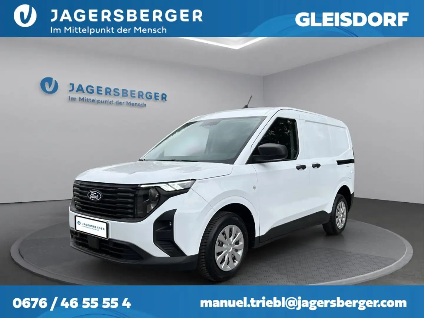 Ford Transit Courier 1,0 EcoBoost Trend Weiß - 1