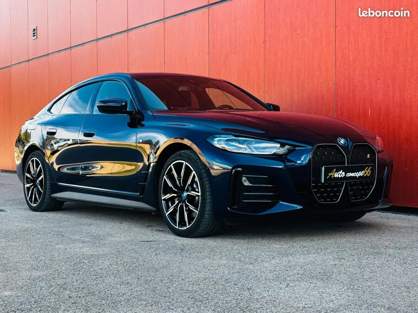 BMW i4 G26 EDRIVE40 Phase 2 M SPORT 340ch TVA Récupérable Bleu - 1