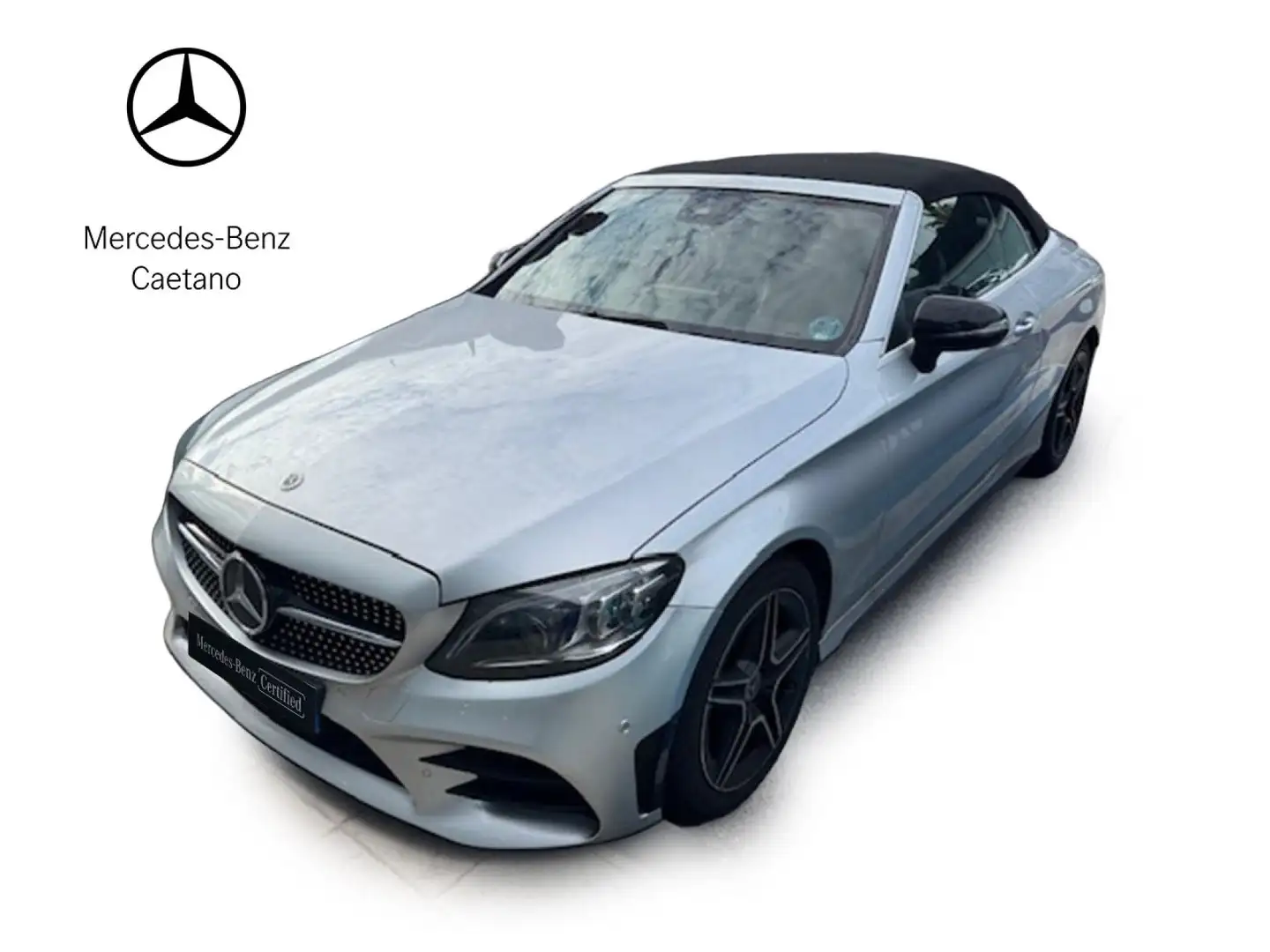 Mercedes-Benz C 220 Cabrio d Plateado - 1