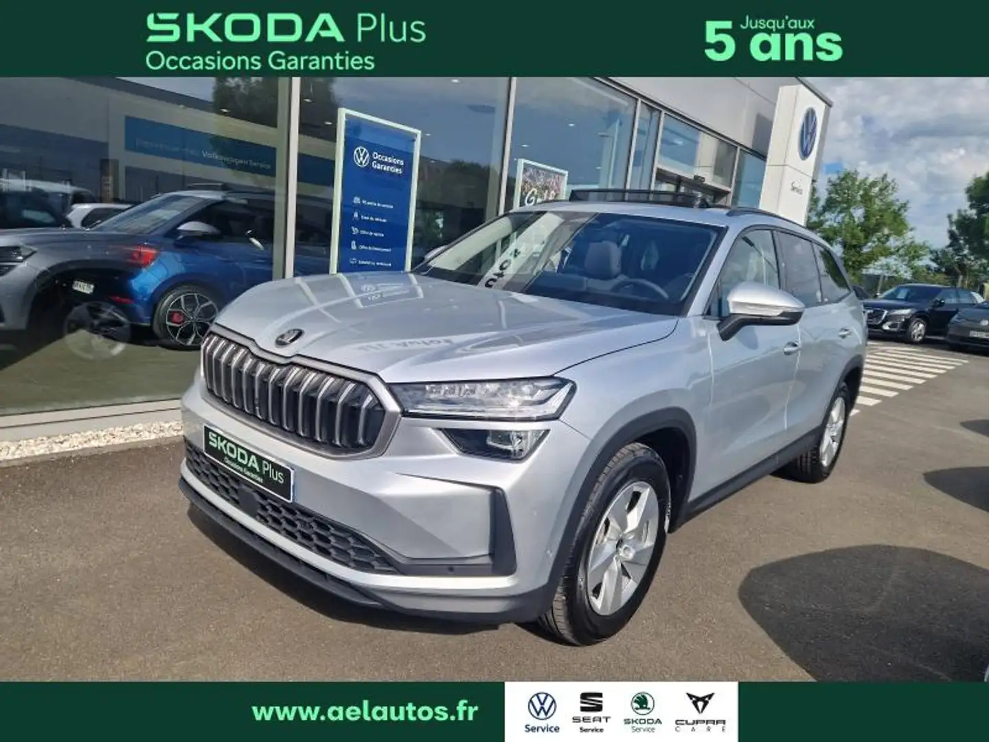 Skoda Kodiaq 2.0 TDI 150ch SCR Selection DSG7 7 places Gris - 1