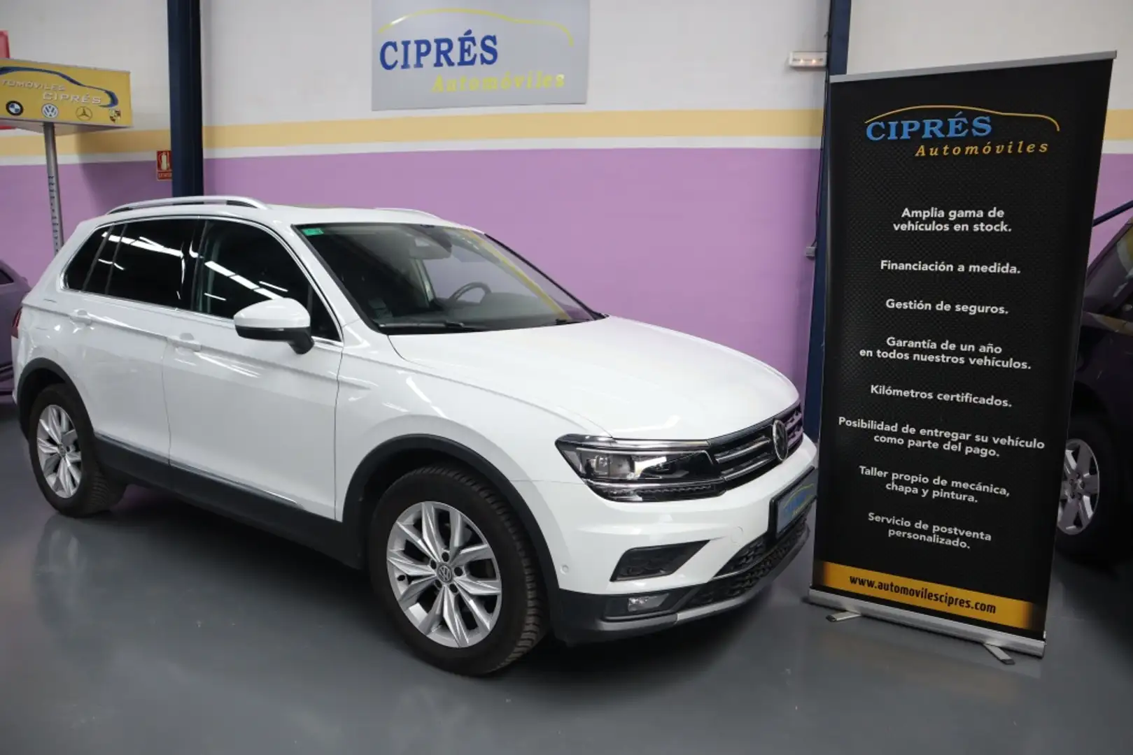 Volkswagen Tiguan 2.0TDI Sport 4Motion DSG 110kW Blanco - 1