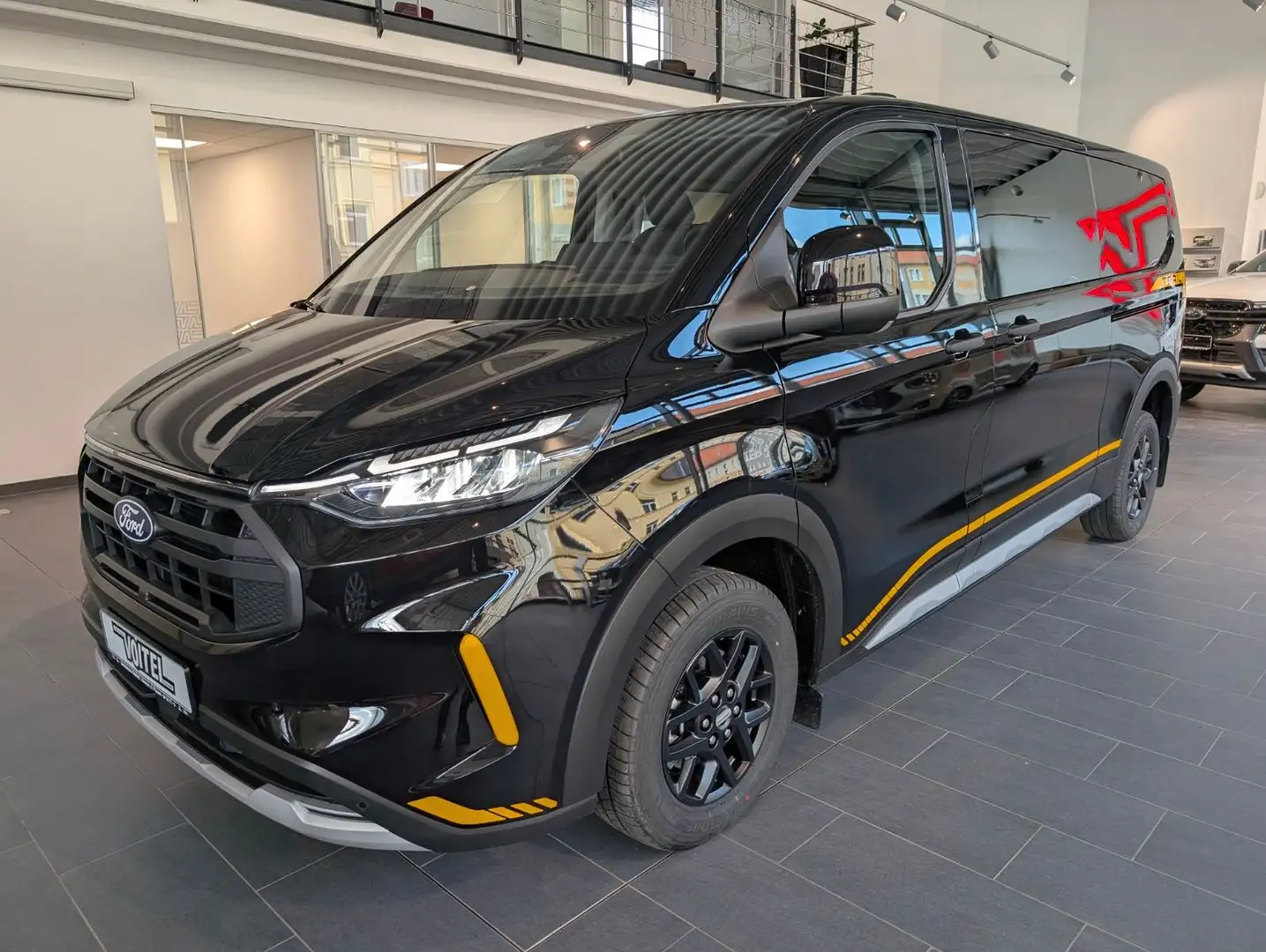 Ford Tourneo Custom Transit Custom Kombi Trail L2 8-Sitzer! Schwarz - 1
