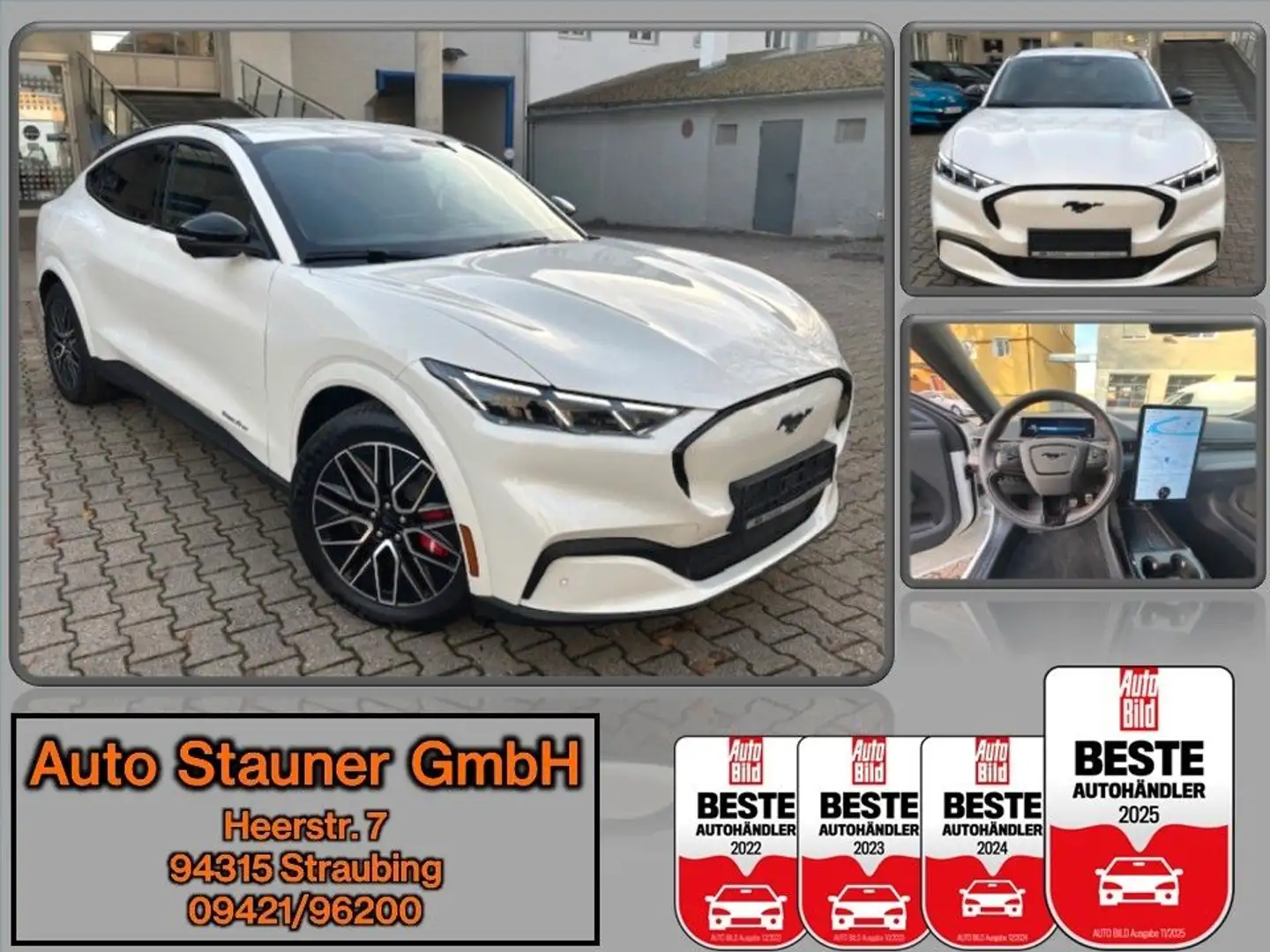 Ford Mustang Mach-E Premium 88kWh/TECHOLOGIE-PAKET/ Alb - 1