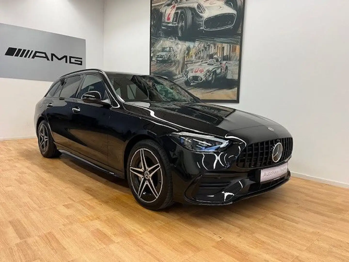 Mercedes-Benz C 300 T e AMG-Line HUD Pano Optik C43 AMG !!! Nero - 1