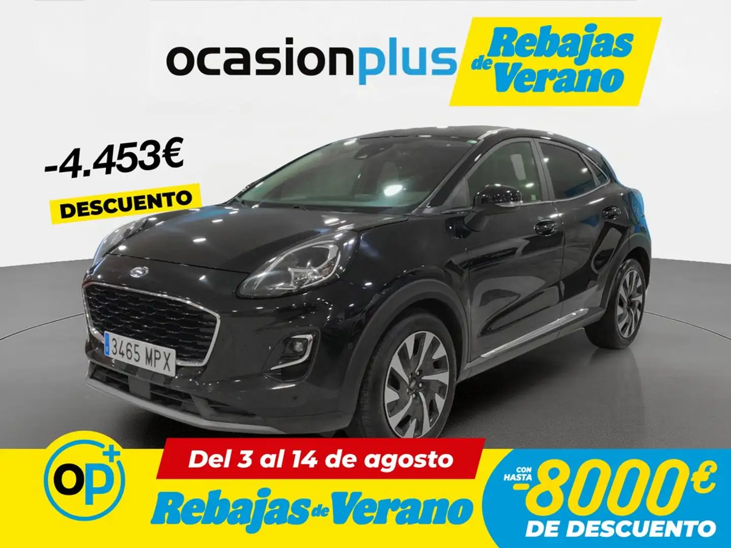 Ford Puma 1.0 EcoBoost MHEV Titanium Design Aut. 125 Negro - 1