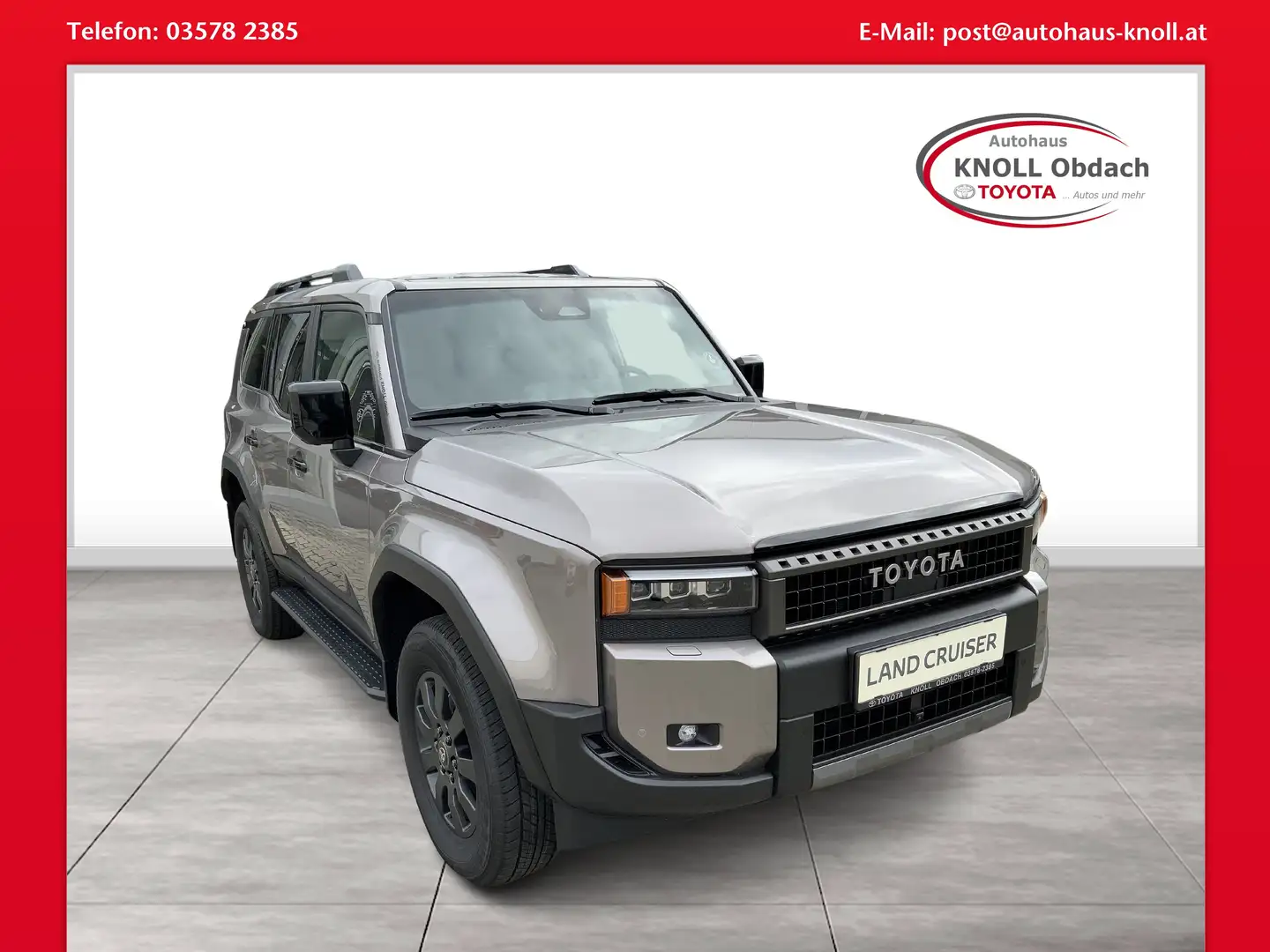 Toyota Land Cruiser 2,8 D-4D 150kW AWD Elegance Brun - 1