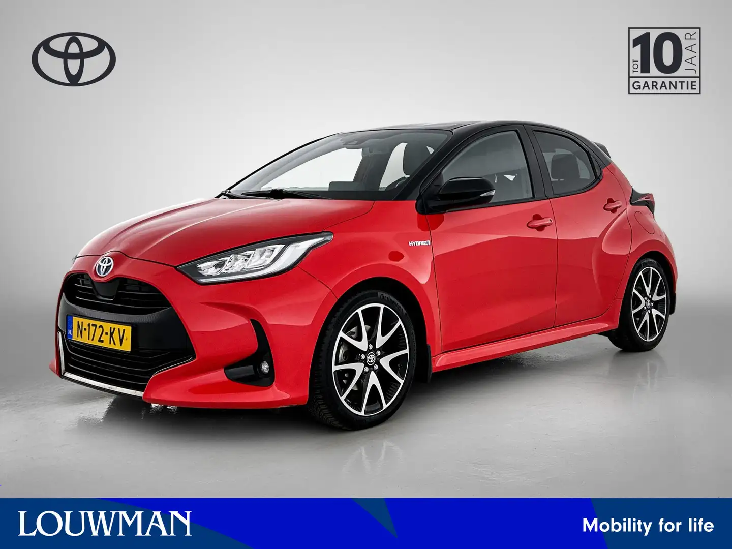 Toyota Yaris 1.5 Hybrid Launch Edition | Stoel + Stuurverwarmin Rood - 1