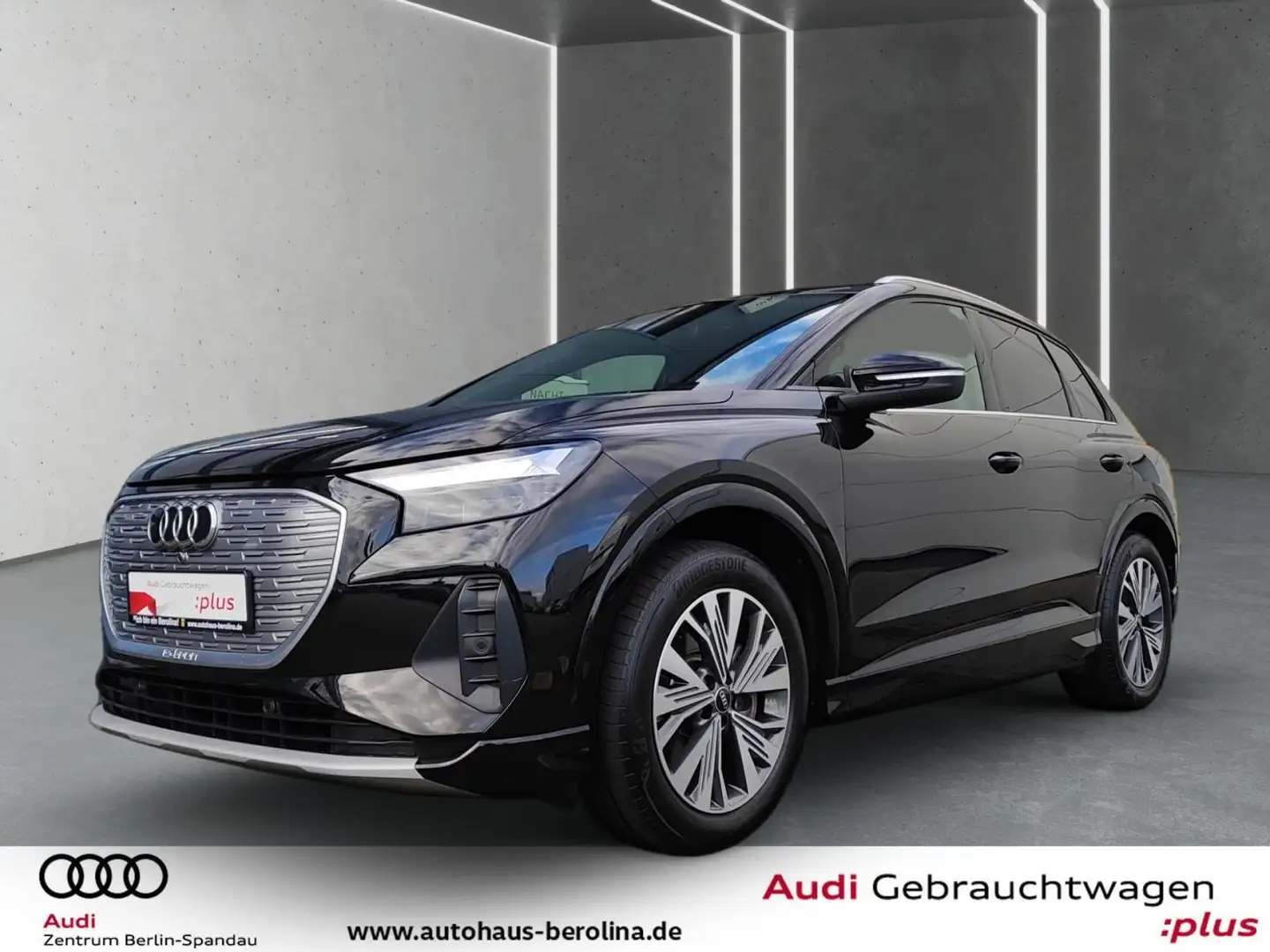 Audi Q4 e-tron 40 Adv. *GRA*NAV+*PDC+*LED*Virt.C*SHZ* Schwarz - 2