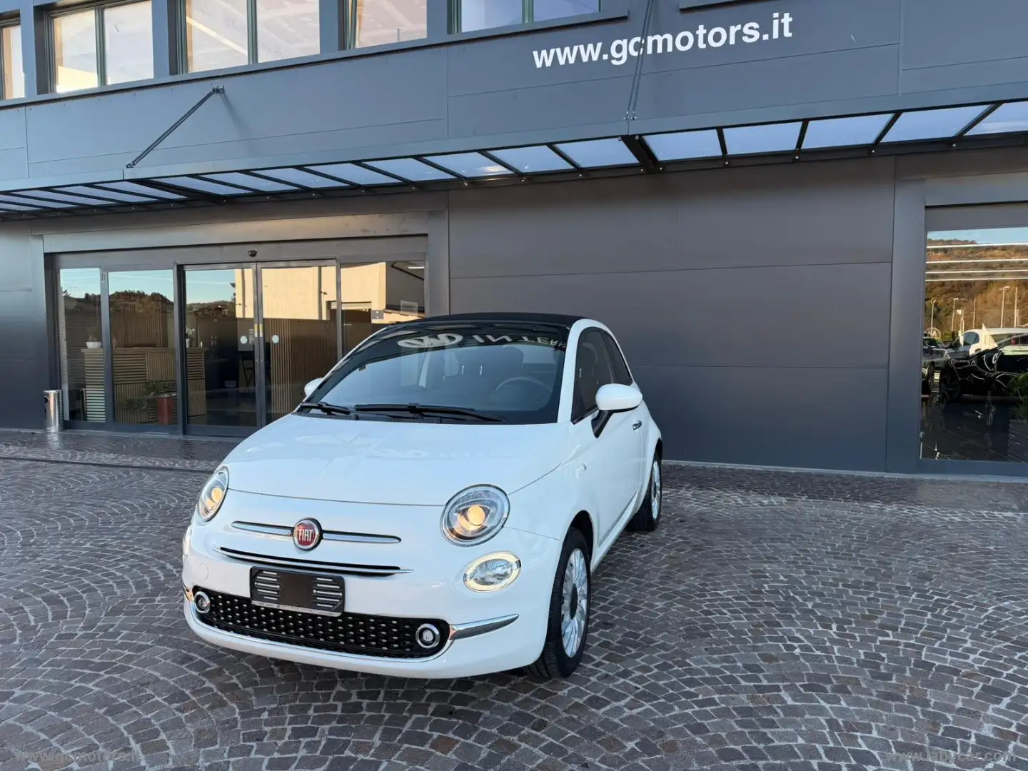 Fiat 500 C 1.0 Hybrid Dolcevita Bianco - 1