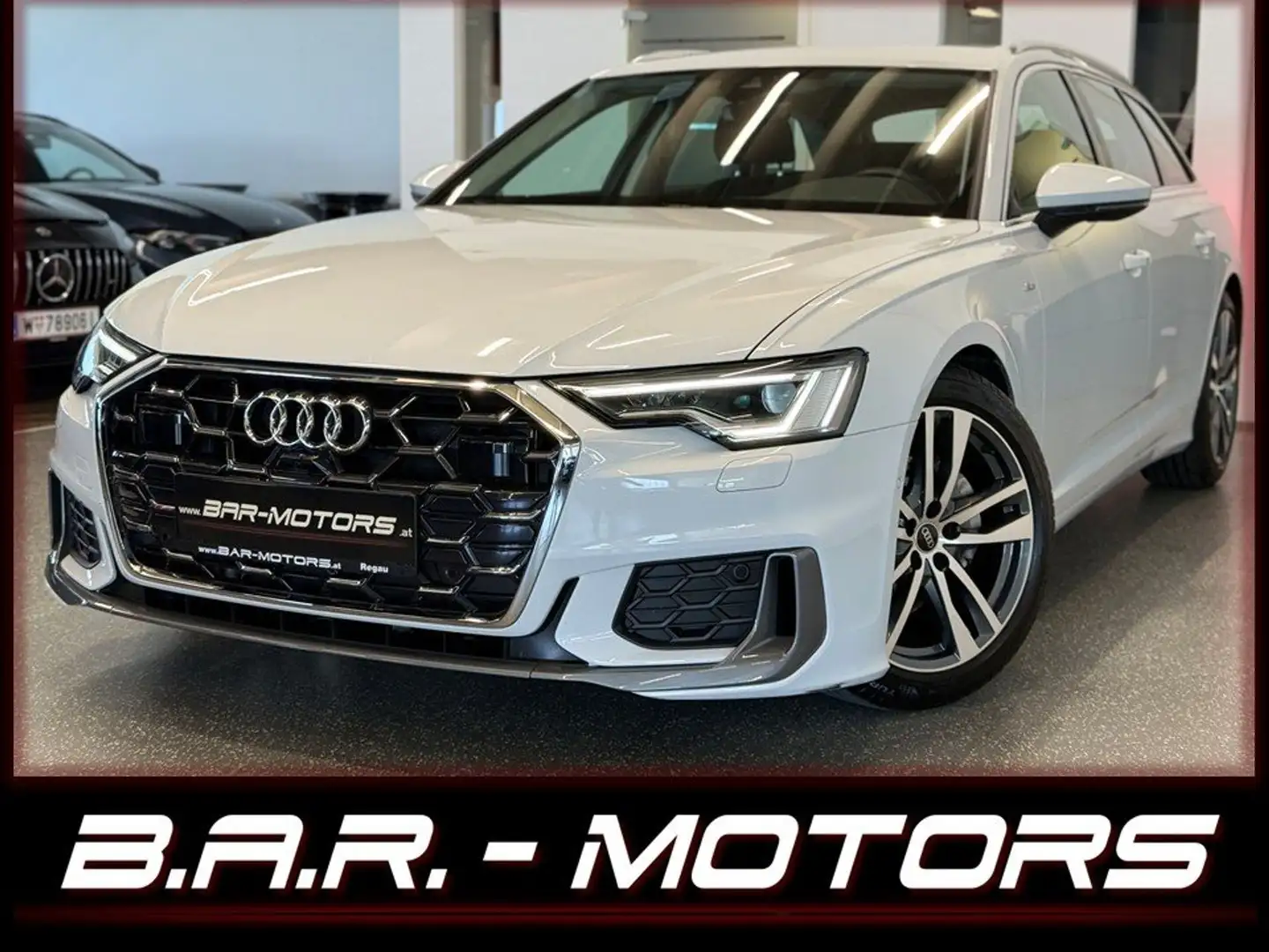 Audi A6 35 2.0 TDI S line*MATRIX*VIRTUAL*B&O*PDC* Weiß - 1